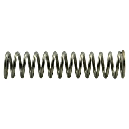 31/64 X 0.054 X 2 18-8 Stainless Steel Compression Springs 3PK